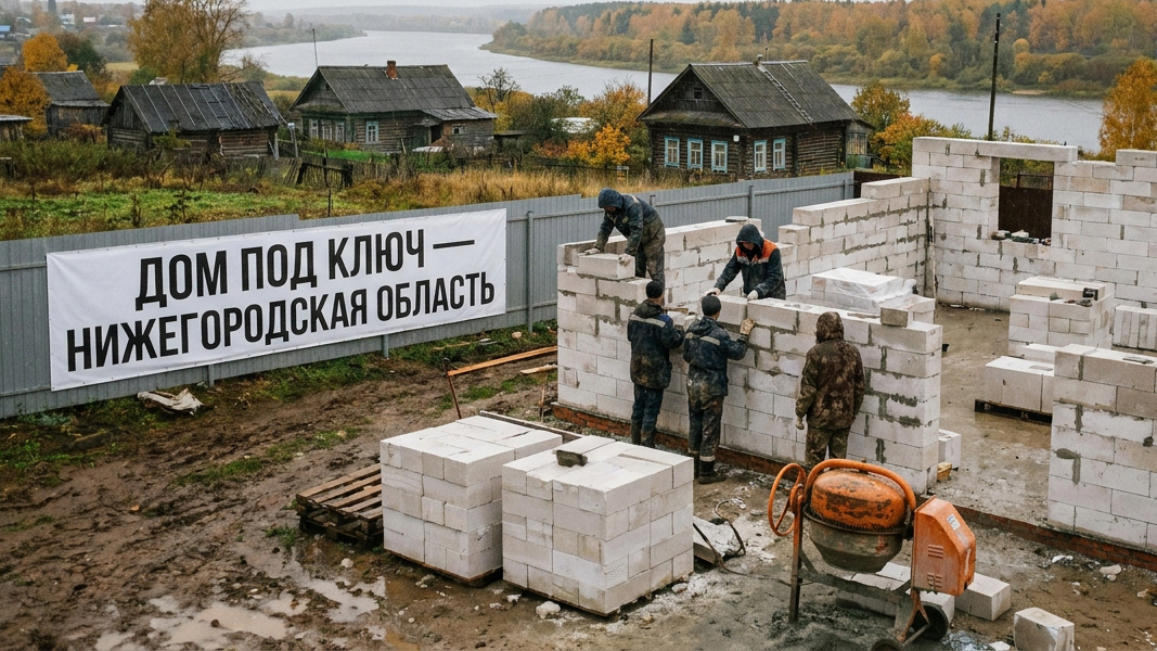 Строительство каменного дома под ключ: что входит в услугу
